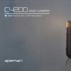 Apeman C420D Blk 1080p Motion Detection Night Vision Dash Camera 