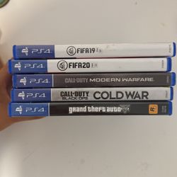 PS4 games (check description for pricing) 