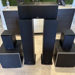 Polkaudio 5.2 Home Theater Speaker Set
