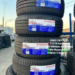 215/45/17 Atlander Set of Tires Installed and Balanced Set de Llantas Nuevas Instaladas y Balanceadas