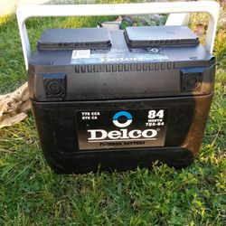 Delco Battery Advertisement Cooler