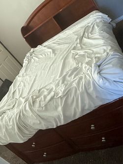 Full Size Bed Frame (Mattress not included)