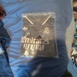 Real Madrid Grey Champions League Jersey 