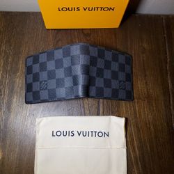 Louis Vuitton Black Damier Wallet