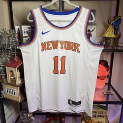 New York Knicks 2026 Home Brunson #11 White Nike NBA Jersey