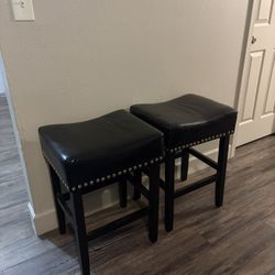 Leather Bar Stools 