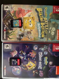 SpongeBob switch bundle