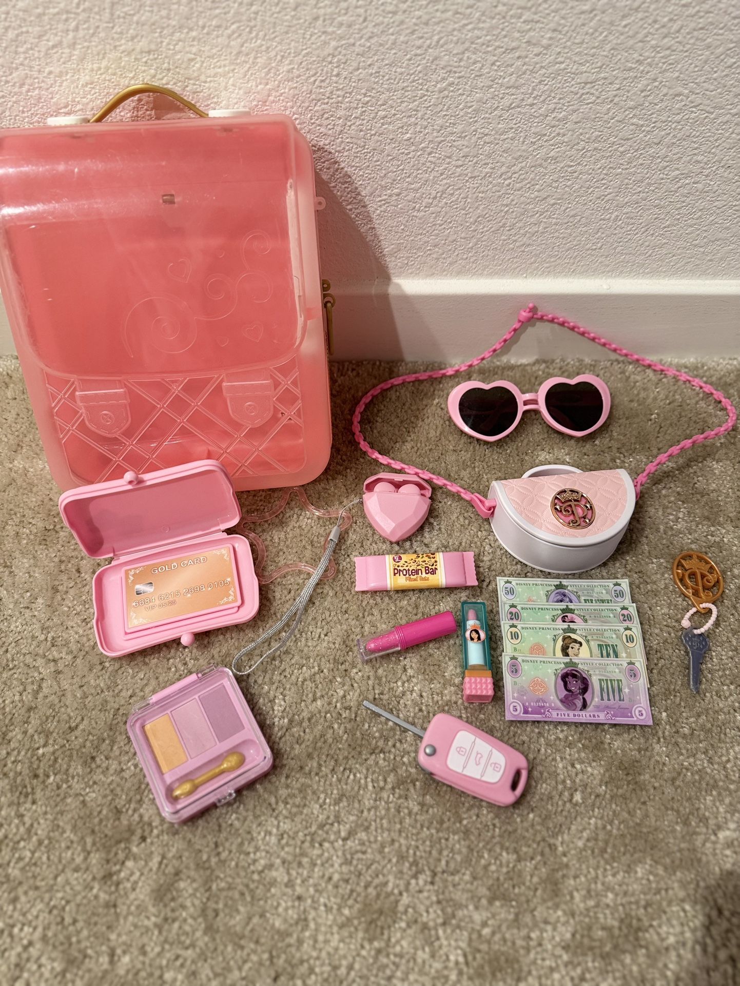 Toddler Girls Backpack w/ Accessories