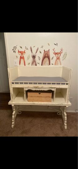 Antique changing table