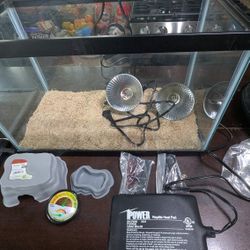 reptile or aquarium tank 15 gallons 