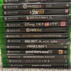 Xbox One, Xbox360, WII U, WII