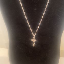 Silver Chain W Charm