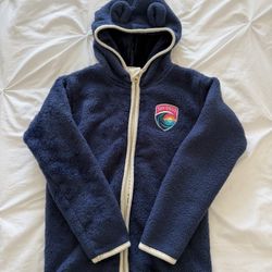 San Diego Wave kids fleece with zipper