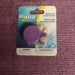 Nose Clip And Ear Plugs With Carry Case By Aqua