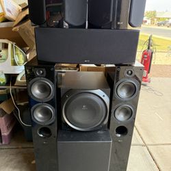 High End Audio Gear 5.1/7.1 Surround Sound System Components