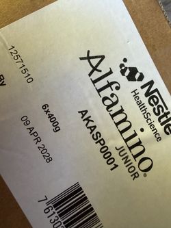 Nestlé Alfamino Junior Formula 6x400g