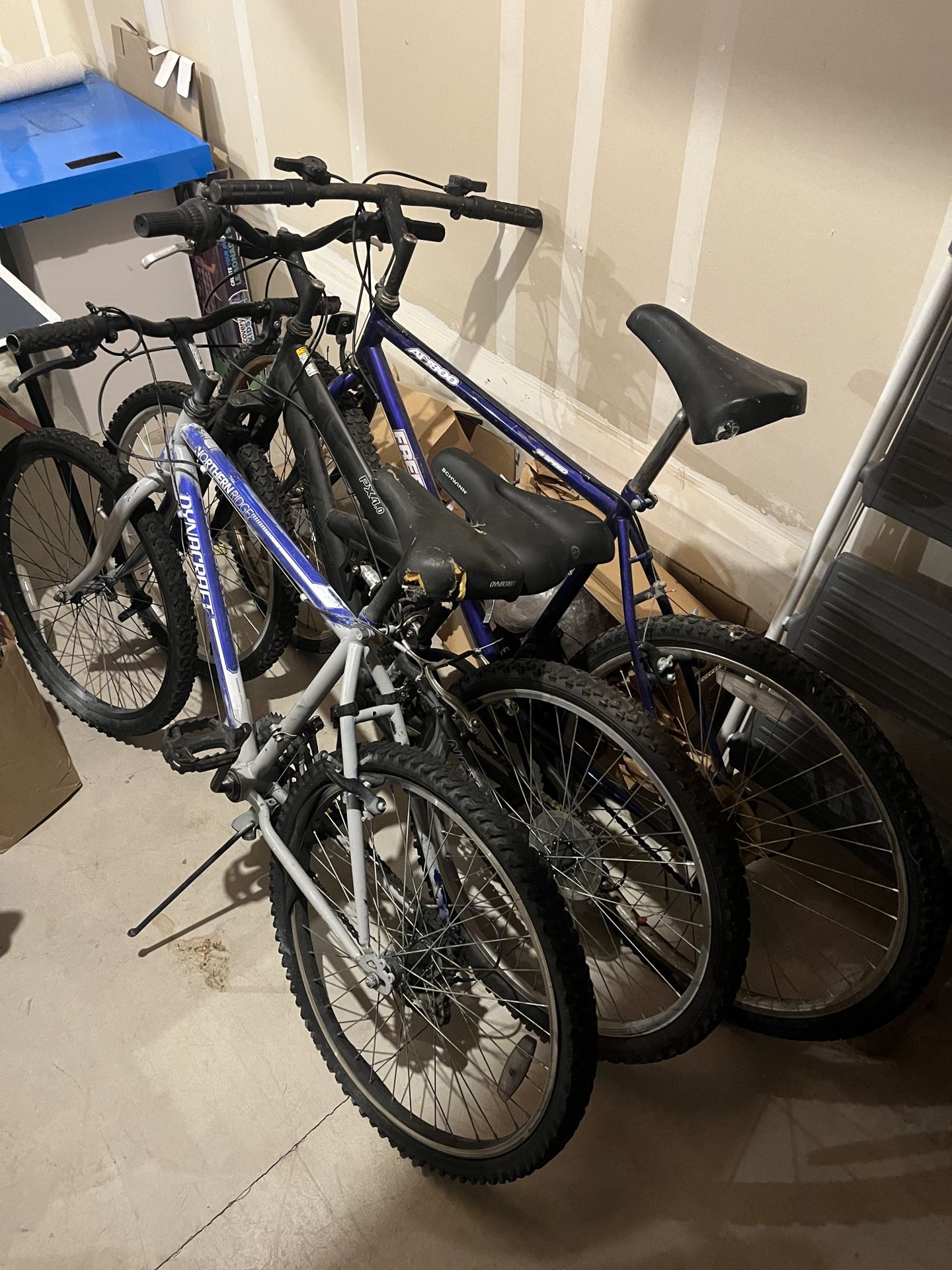 3 Project Or For Parts Bicycles