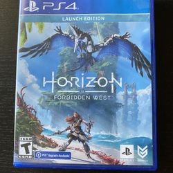 PS4 Horizon Forbidden West