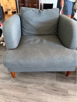 Grey Armchair