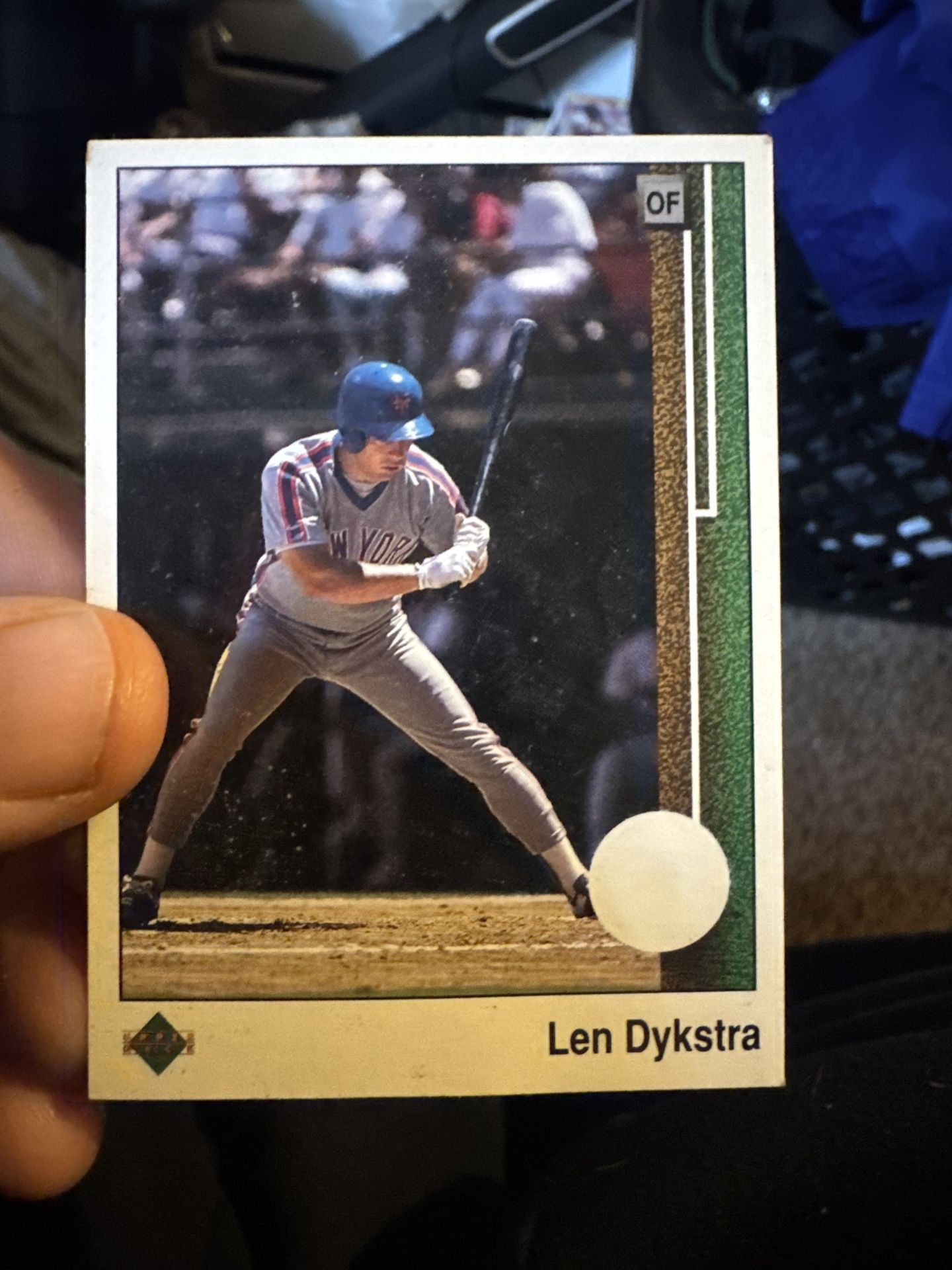Lenny Dykstra Error Card.