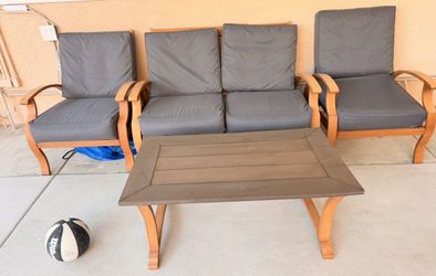 Patio table set