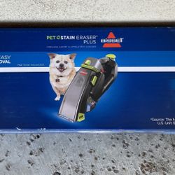 FLASH SALE- Price Reduced 24 Hours! Brand New BISSELL Pet Stain Eraser Plus Portable Carpet Cleaner 3182