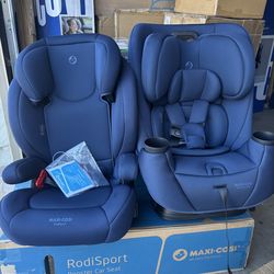 NEW! Maxi Cosi Pria all in one & Rodi Sport car seat