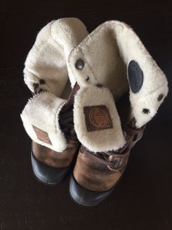 Palladium Baggy Leather Sherpa Lining Winter Boots