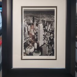 Jesse Kalisher Signature Series #2832 Empire State Building Framed Print