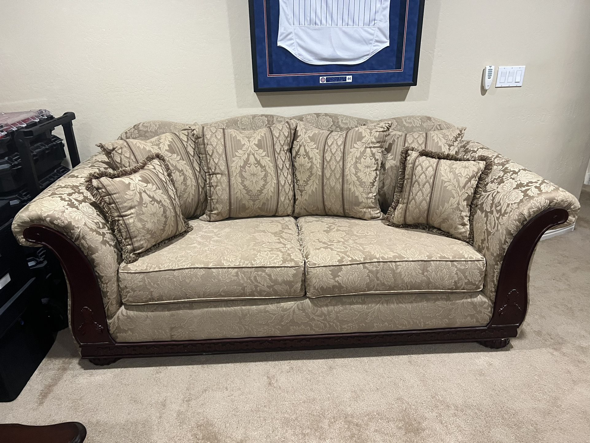 Sofa and Loveseat