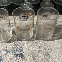 Vintage Libby Art Drinking Glasses