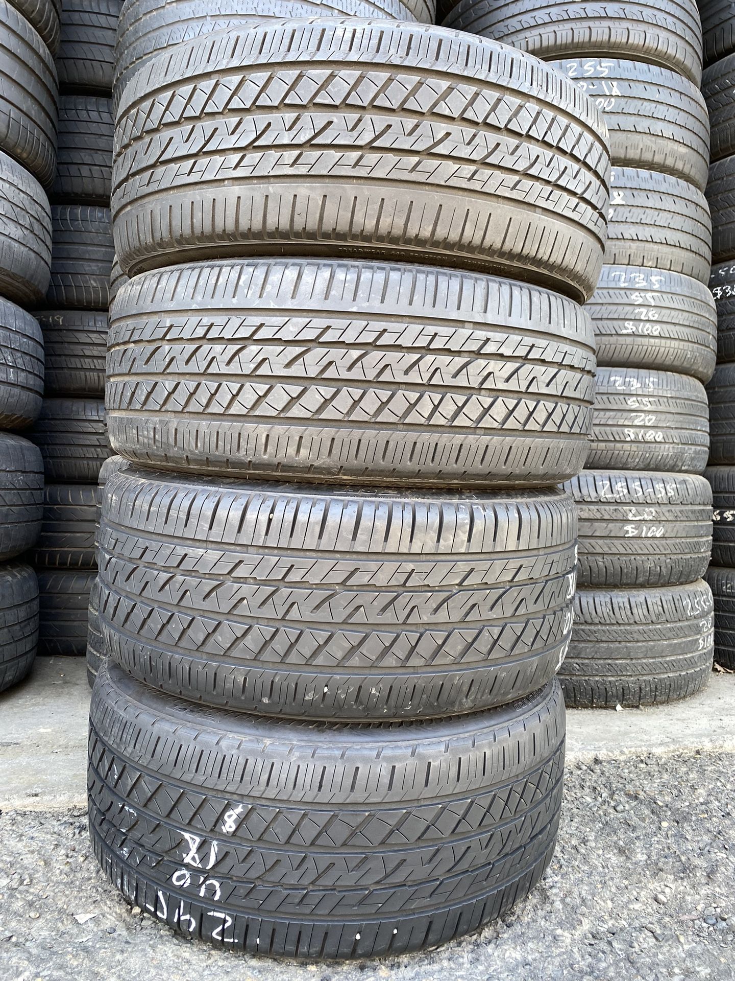 245/40/18 & 225/45/18 Bridgestone RFT Tires