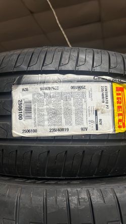 New 235/40/19 Pirelli Cinturato P7 92V