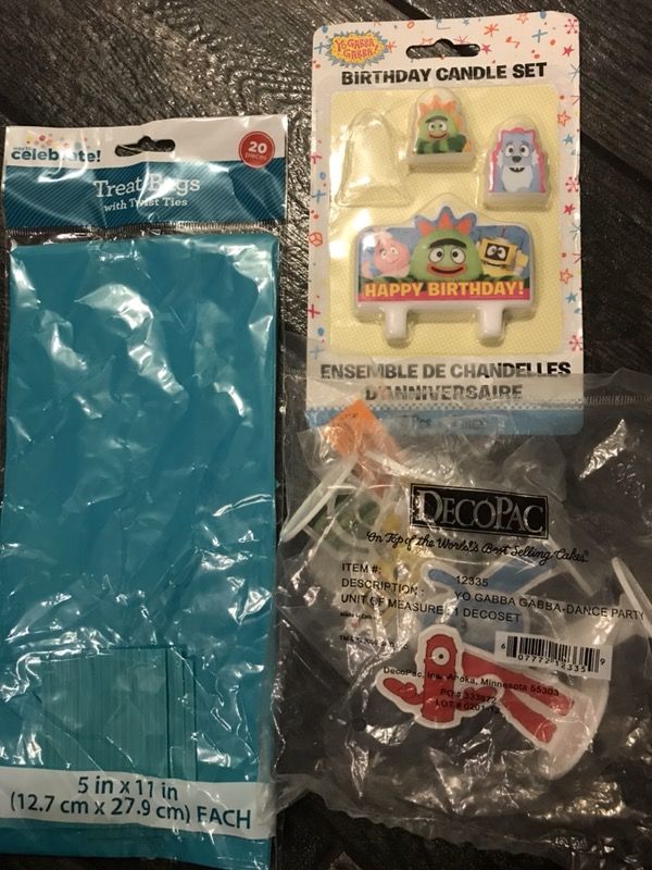 Yo Gabba Gabba Party decor
