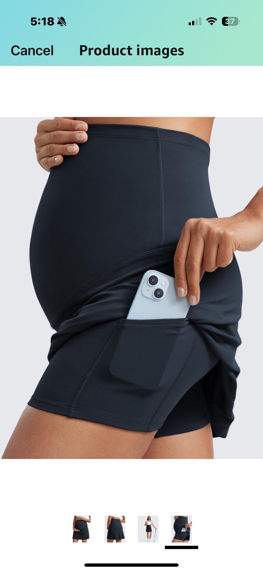 CRZ YOGA Butterluxe Pregnant Skirt