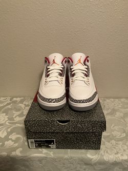 Jordan 3 Cardinal Red