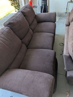 Free couch and loveseat