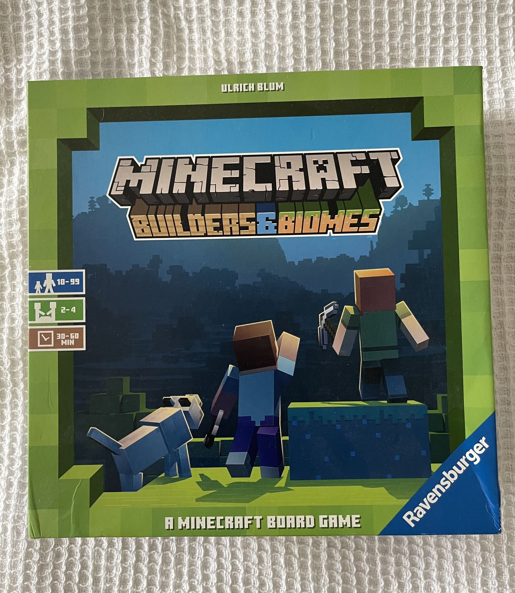 Ravensburger Minecraft: Builders & Biomes Strategy Board Game, 2-4 players,  Ages 10 & Up for Sale in Miami, FL - OfferUp