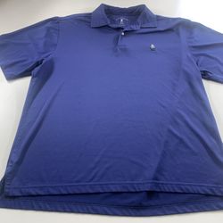 Fairway & Greene Golf Polo Blue Size Large