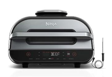Ninja Foodi 6-in-1 Smart XL Indoor Grill - 4-Quart Air Fryer, Roast, Bake, Broil, & Dehydrate