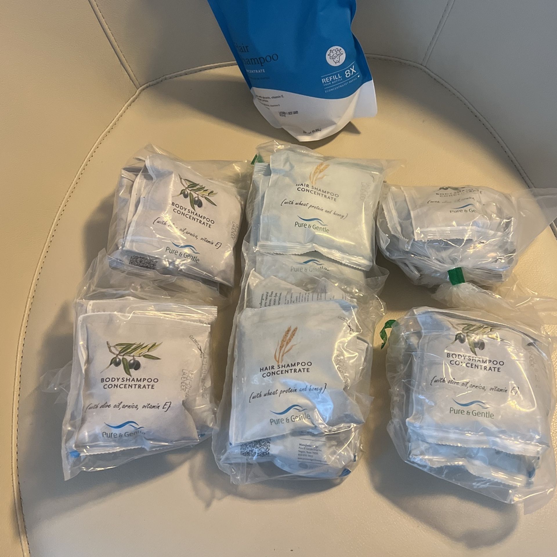 Hair Shampoo And Conditioner And Body Wash