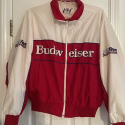 Vintage Anheuser Busch Team Budweiser Jacket 