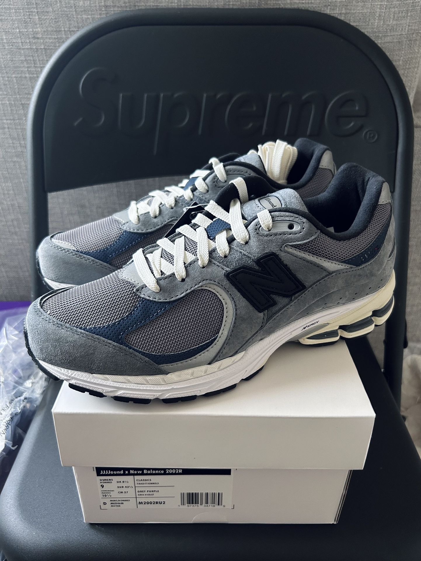 New Balance 2002R x JJJJound Storm Blue