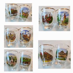 Vintage  shot glasses