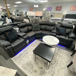SPEAKER SECTIONAL🔥 Beds, Bed sets, Dining Room, Living Room, Outdoor, Accent And More 