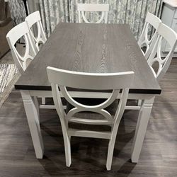 Dining Table With 6 Chairs