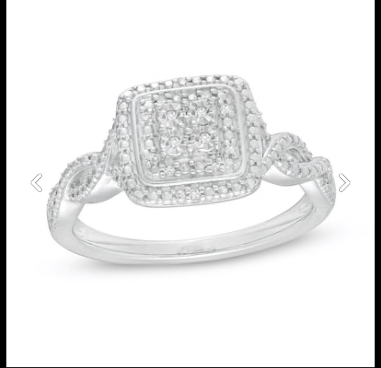 Brand new 925 sterling silver ring size 7 with box