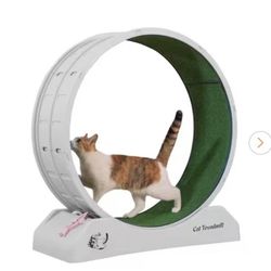 Cat Treadmill Exercise Wheel Lockable, Large