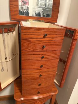 3 foot jewelry box armoire