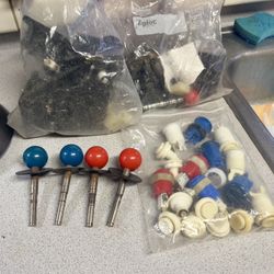 Miscellaneous Arcade Parts! Original Wico Joysticks, Tons Of Buttons & Joysticks🕹️
